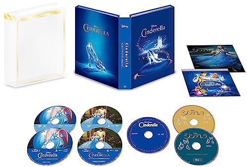 Movie - Cinderella - Japan 2Blu-ray Disc+2DVD+3CD
