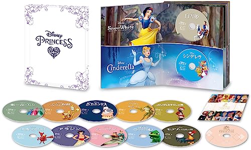 Movie Disney Princess Collection Japan 12Blu ray Disc CD CDs Vinyl Japan Store 2023 Animation Animation Score Soundtrack Blu ray Blu ray