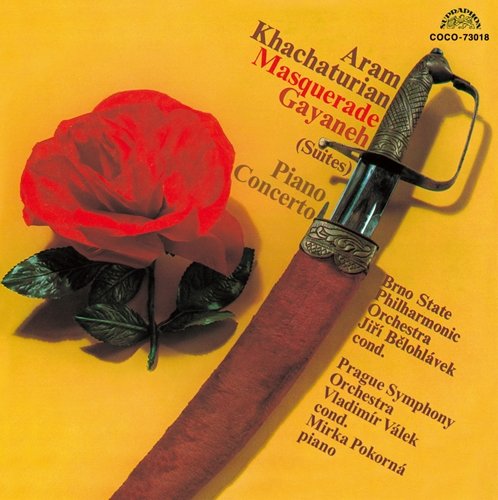 Gayane, Masquerade Suiete: Belohlavek / Brno Po +piano Concerto: Pokorna(P)Valek / Prague So‐Khachaturian (1903-1978) - Japan CD