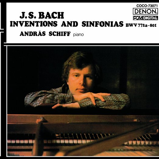 Andras Schiff - J.S.Bach: Inventions And Sinfonias - Japan  Blu-spec CD