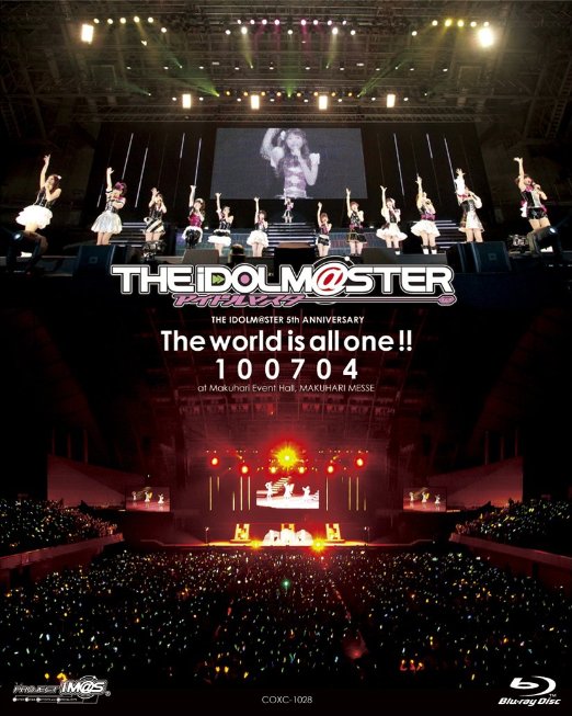 Animation - THE IDOLM@STER 5th ANNIVERSARY The world is all one !! 100704  - Japan Blu-ray Disc