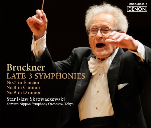 Symphonies Nos, 7, 8, 9 : Skrowaczewski / Yomiuri Nippon Symphony Orchestra (3CD)‐Bruckner (1824-1896) - Japan 3 CD