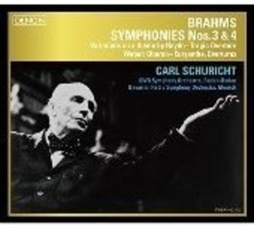 Carl Schuricht - Brahms: Symphonies No 3&4 - Japan 2 SACD Hybrid