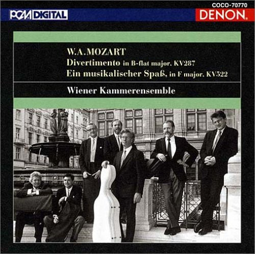 Crest 1000 251 Mozart: Divertimento K.287-Ein Musikalischer Spass‐Mozart (1756-1791) - Japan CD