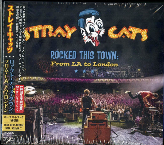 Stray Cats - Rock This Town: From L.A. To London - Japan  CD+T-Shirt Bonus Track Limited Edition