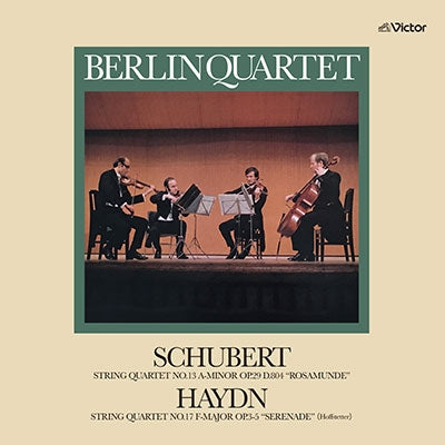 Berlin String Quartet - Schubert: String Quartet No. 13 "Rosamunde", Haydn: String Quartet No. 17 "Serenade" (composed by Hofstädter) <Tower Records Limited Edition - Japan SACD Hybrid
