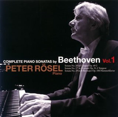 Peter Rosel - Beethoven: Piano Sonatas Vol.1 - Japan CD