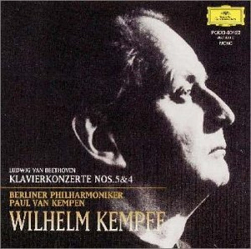 Wilhelm Kempff - Beethoven: Klavierkonzerte No.5. No.4 - Japan  CD Limited Edition