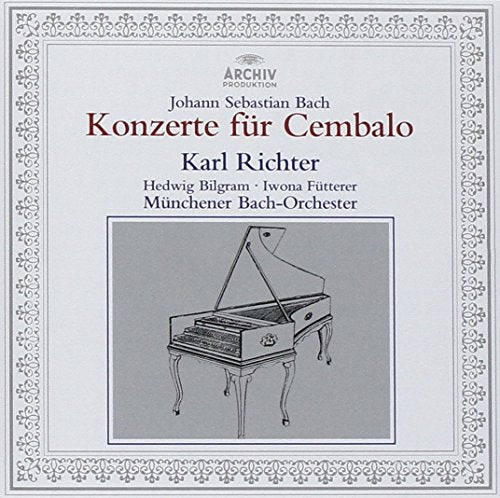 Karl Richter - J.S.Bach: Hartsichord Concertos - Japan CD