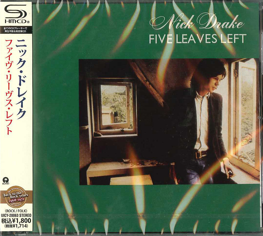 Nick Drake - Five Leaves Left - Japan  SHM-CD