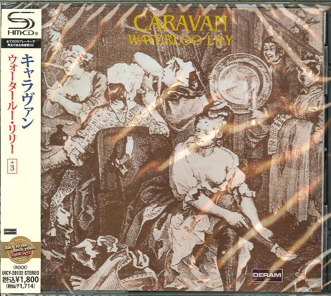Caravan Waterloo Lily Japan SHMCD Bonus Track CDs Vinyl Japan