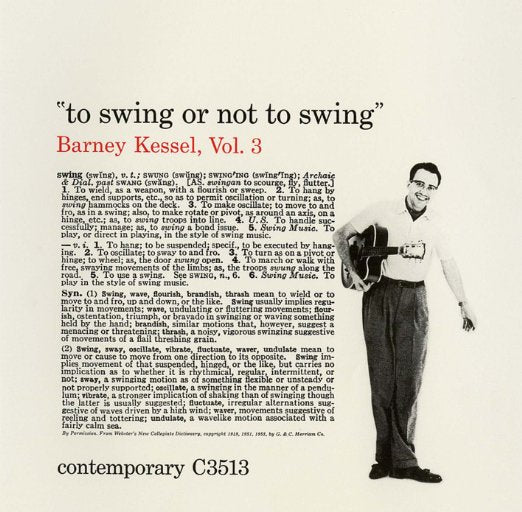 Barney Kessel - To Swing Or Not To Swing - Japan SHM-CD