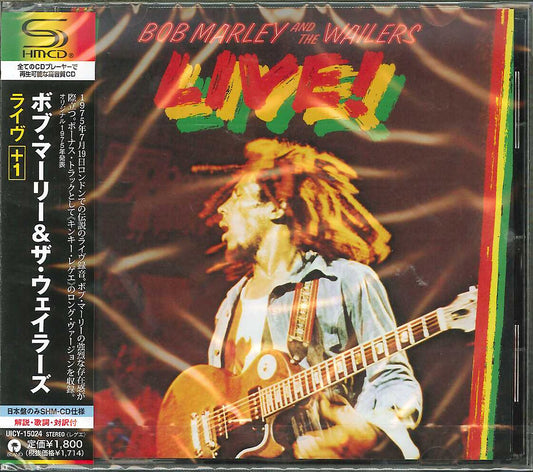 Bob Marley & The Wailers - Live +1 - Japan  SHM-CD Bonus Track
