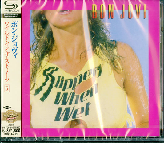 Bon Jovi - Slippe Y When Wet -Special Edition +3 - Japan  SHM-CD Bonus Track