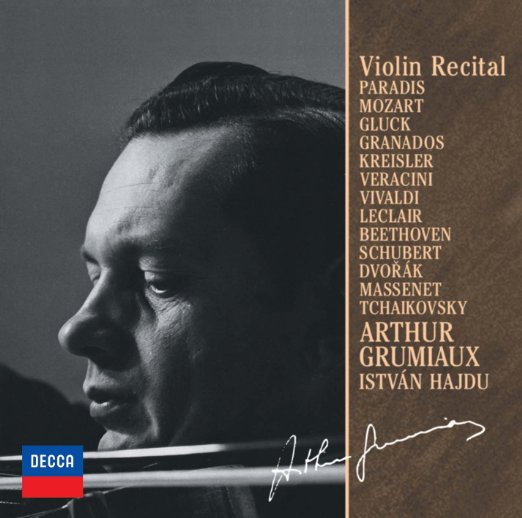 Arthur Grumiaux - Liebesfreud Violin Recital 2 - Japan  CD Limited Edition