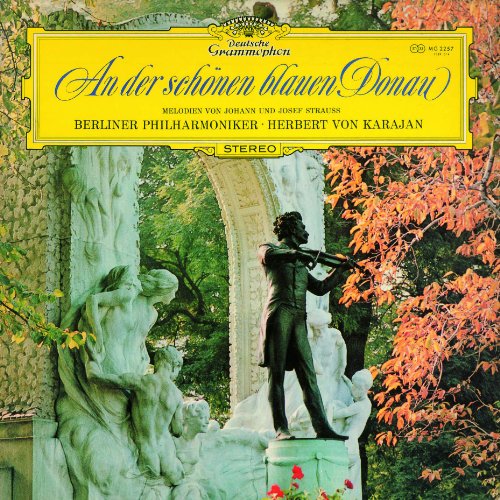 Herbert Von Karajan - An Der Schonen Blauen Donau Strauss: Walzer / Polkas / Marches - Mini LP SHM-SACD Limited Edition