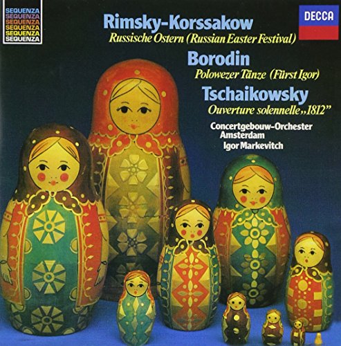 Overtures / Russian Easter Fest: Rco / Markevitch‐Tchaikovsky / Rimsky-korsakov - Japan CD