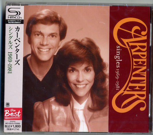 Carpenters - Singles 1969-1981 - Japan  SHM-CD