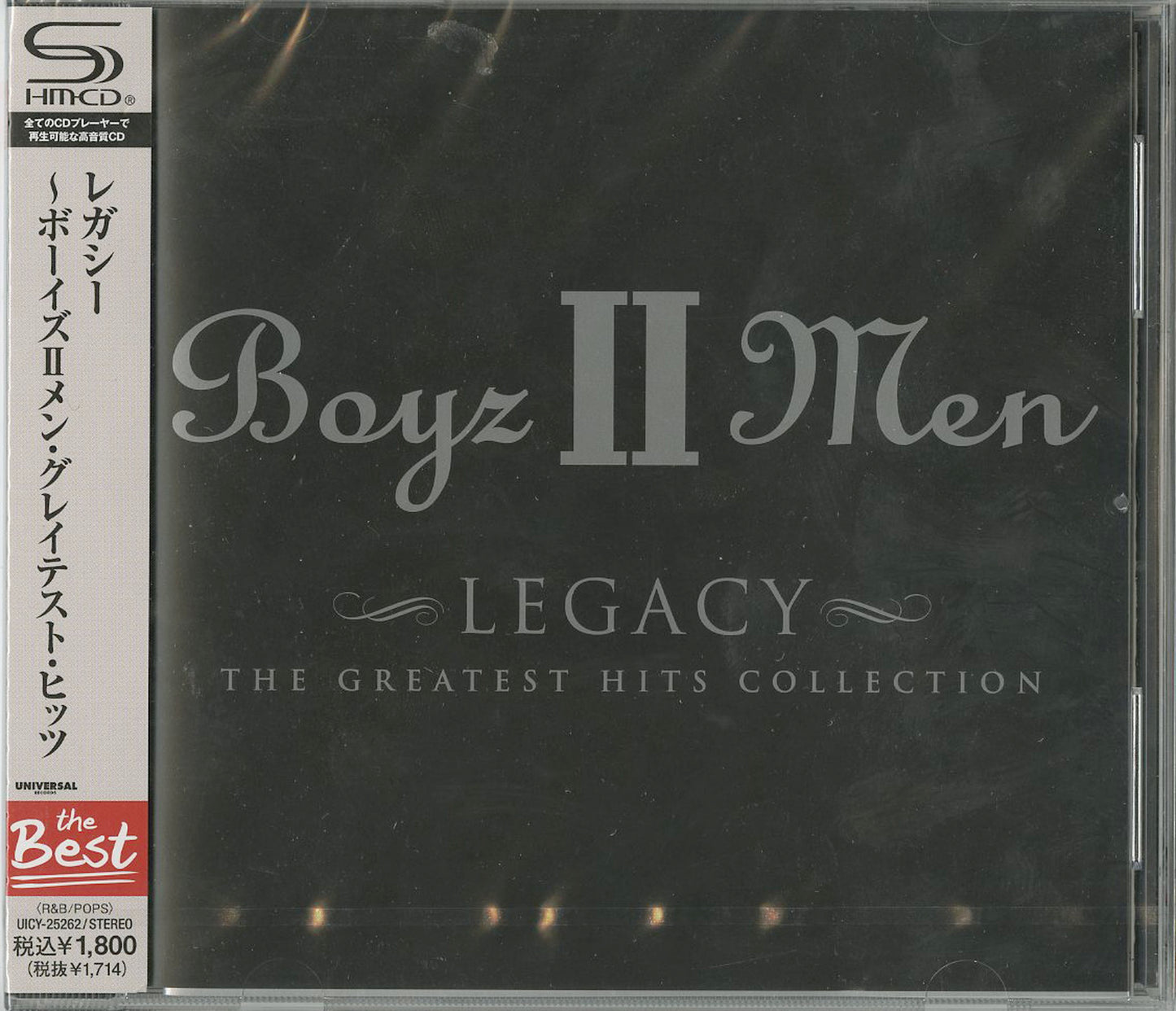 Boyz Ii Men - Legacy The Greatest Hits - Japan  SHM-CD Bonus Track