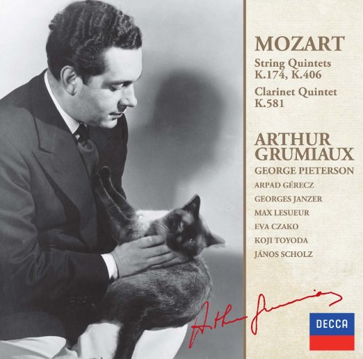 Arthur Grumiaux - Mozart: String Quintets Vol.1 - Japan CD Limited Edition