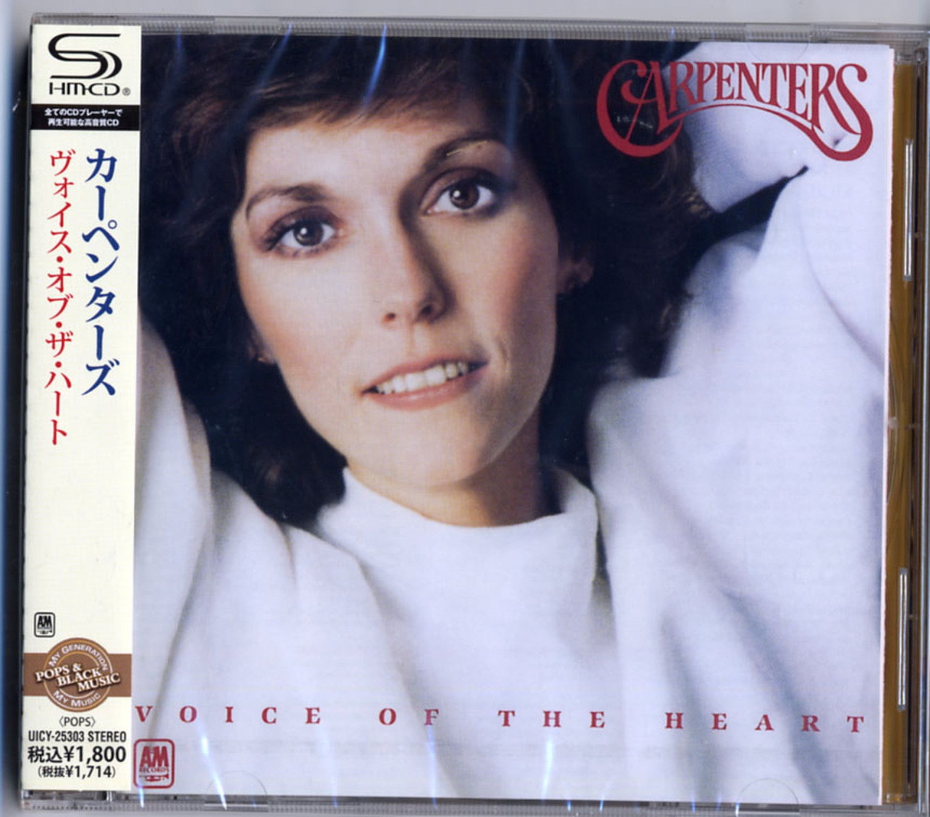 Carpenters - Voice Of The Heart - Japan SHM-CD – CDs Vinyl Japan Store  1970s