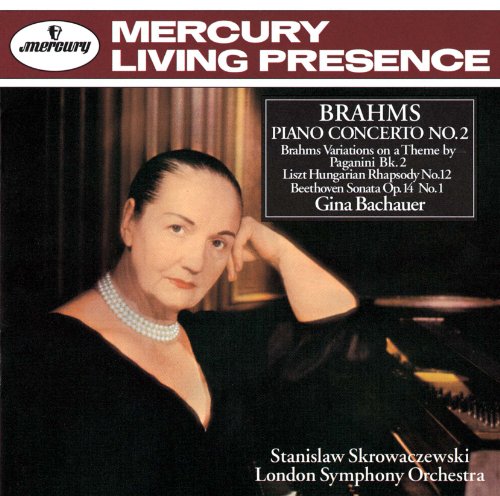 Gina Bachauer - Brahms: Piano Concerto No.2. Etc. - Japan CD