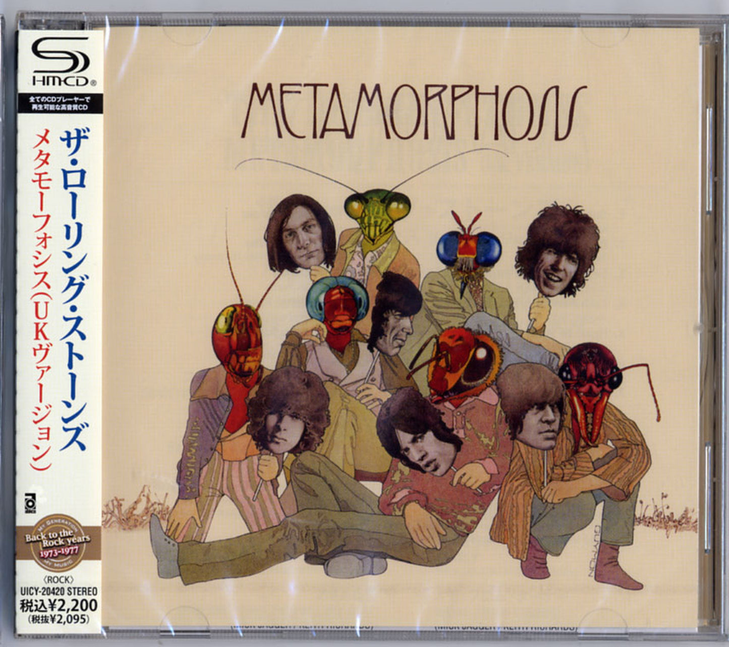 The Rolling Stones - Metamorphosis (Uk Version) - Japan  SHM-CD