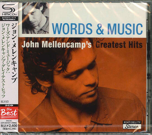 John Mellencamp - Words And Music: John Mellencamp'S Greatest Hits - Japan  2 SHM-CD