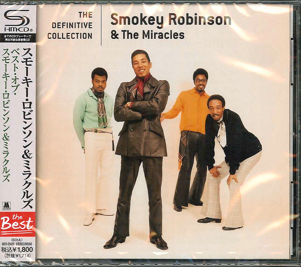 Smokey Robinson & The Miracles - The Definitive Collection - Japan  SHM-CD