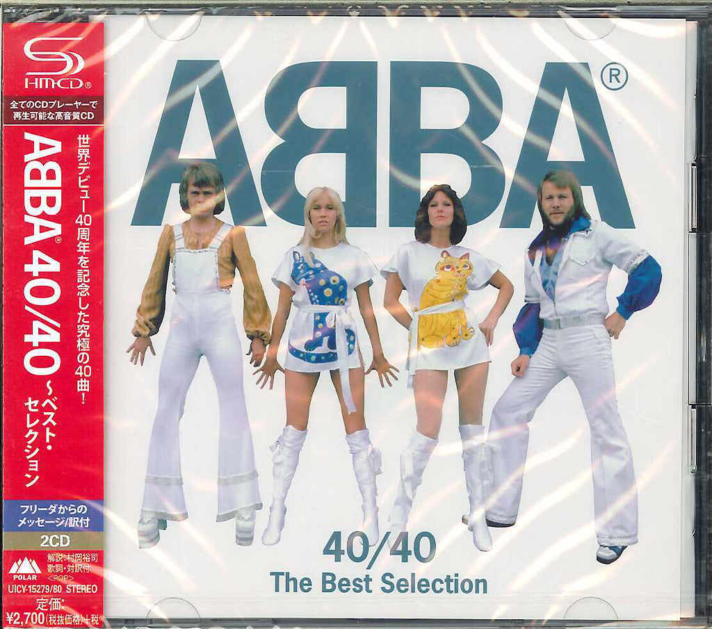 Abba - Abba 40/40 Best Selection - Japan  2 SHM-CD+Book