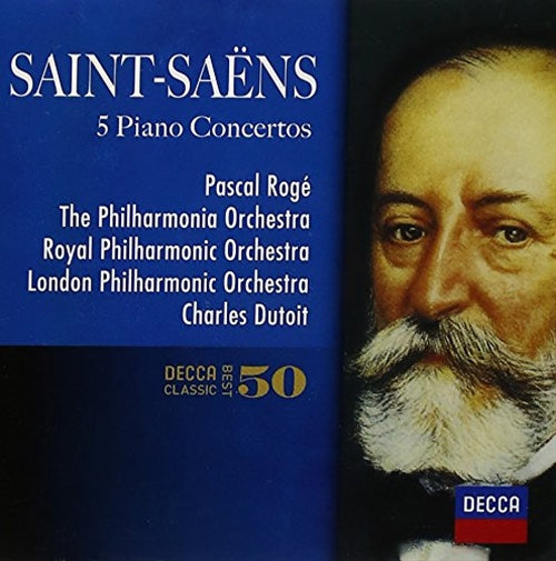 Pascal Roge - Saint-Saens: Piano Concertos - Japan  2 SHM-CD