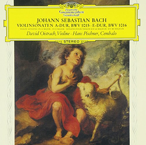 Sonatas For Violin & Harpsichord: Oistrakh(Vn), Pischner(Cemb)‐Bach (1685-1750) - Japan 2 CD