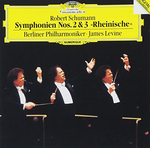 James Levine - ROBERT SCHUMANN: SYMPHONIEN NO.2 &3 RHEINISCHE - Japan CD
