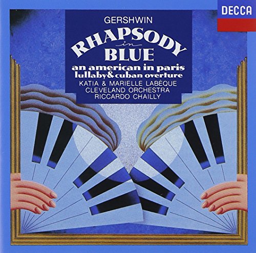 Katia Labeque - GERSHWIN: RHAPSODY BLUE AN AMERICAN IN PARIS LULLABY & CUBAN OVERTURE - Japan CD
