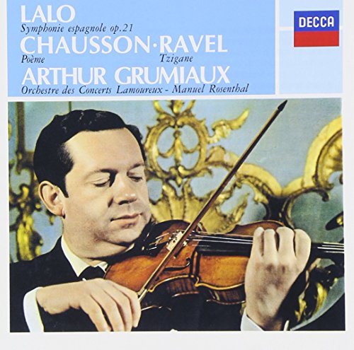 Arthur Grumiaux - LALO: SYMPHONIE ESPAGNOLE OP.21, CHAUSSON: POEME, RAVEL: TZIGANE - Japan CD
