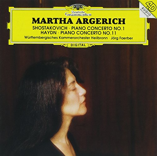 Martha Argerich (piano) - SHOSTAKOVITCH: PIANO CONCERTO NO.1, HAYDN: PIANO CONCERTO NO.11 - Japan CD