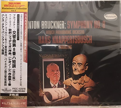 Sym.8 / Overtures: Knappertsbusch / Munich.po‐Bruckner / Beethoven - Japan 2 CD