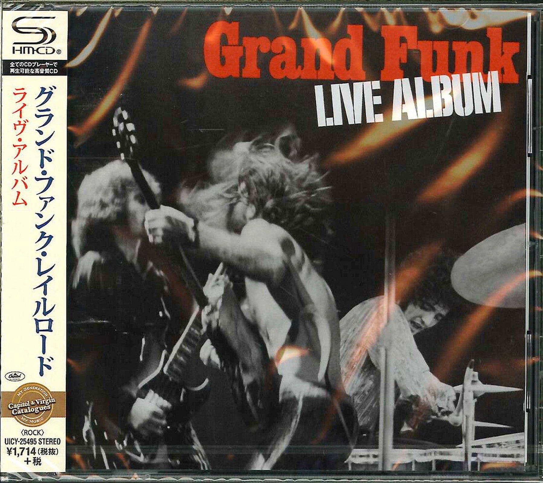 Grand Funk Railroad - Live Album - Japan SHM-CD – CDs Vinyl Japan