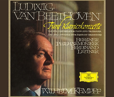 Wilhelm Kempff - Beethoven:5 Piano Concertos - Japan 3 CD