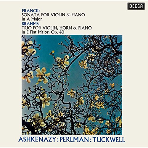 Itzhak Perlman - Franck: Violin Sonata / Brahms: Horn Trio  - Japan SHM-CD
