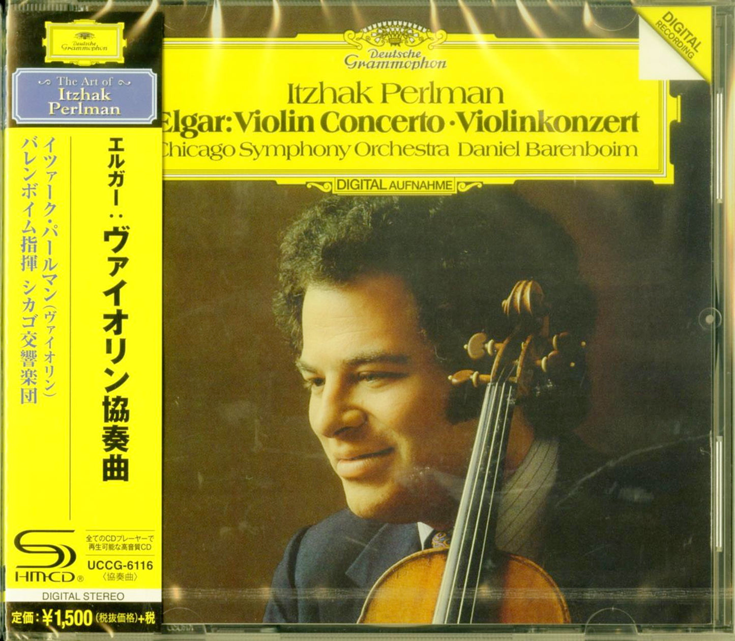 Itzhak Perlman - Elgar: Violin Concerto  - Japan SHM-CD