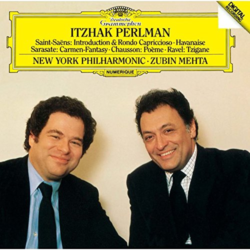 Itzhak Perlman - Sarasate / Chausson / Saint-Saens / Ravel  - Japan SHM-CD
