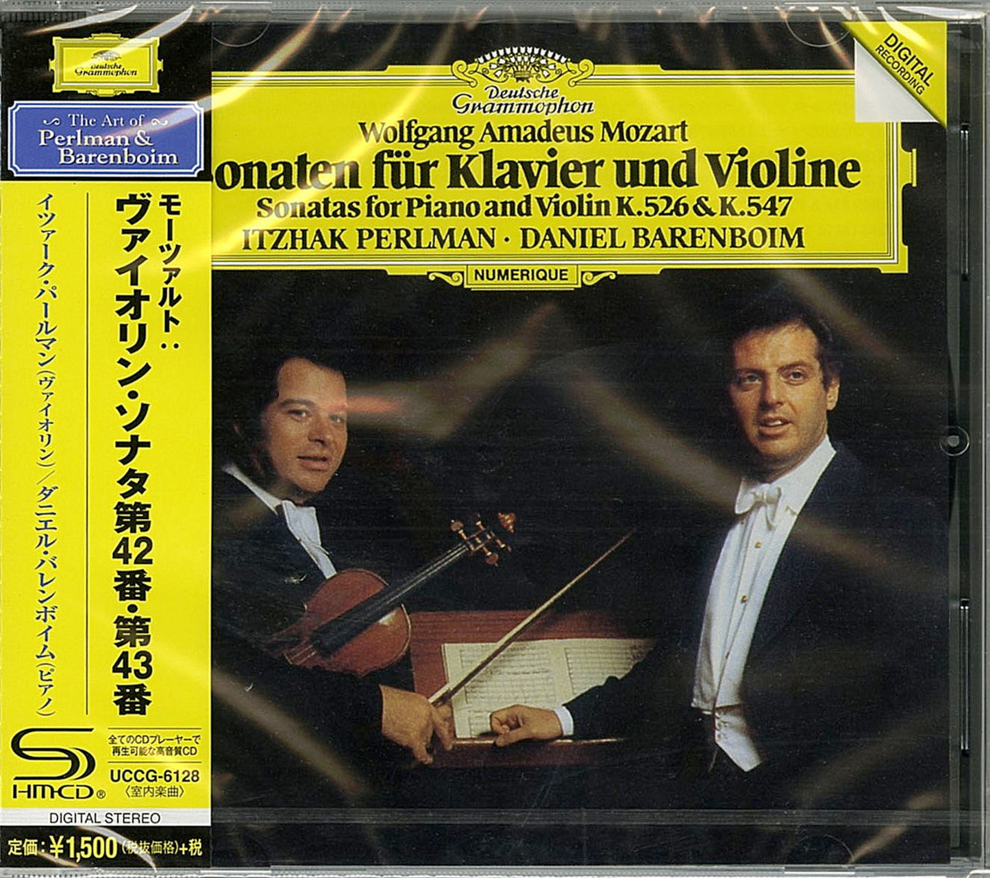 Itzhak Perlman - Mozart: Violin Sonatas K.526 & 547  - Japan SHM-CD