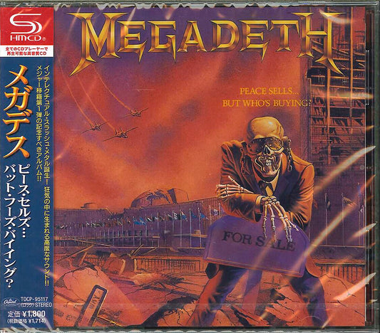 Megadeth - Peace Sells. . . But Who`S Buying? - Japan  SHM-CD Bonus Track