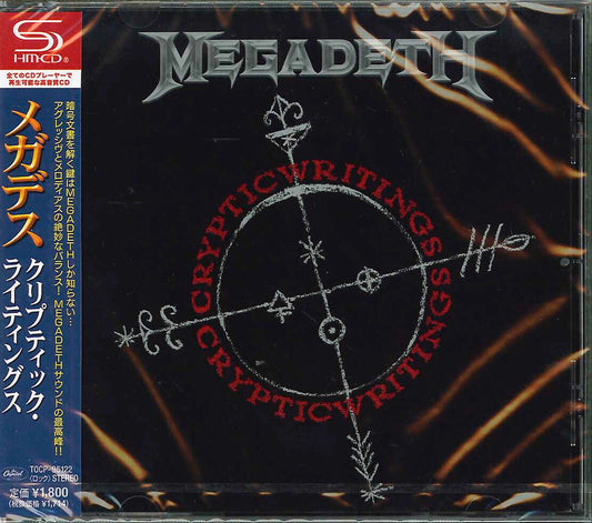 Megadeth - Cryptic Writings - Japan  SHM-CD Bonus Track