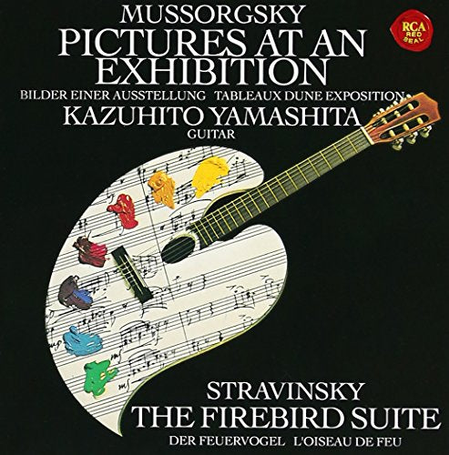 Mussorgsky: Pictures At An Exhibition Stravinsky: The Firebird Suite‐Kazuhito Yamashita - Japan CD