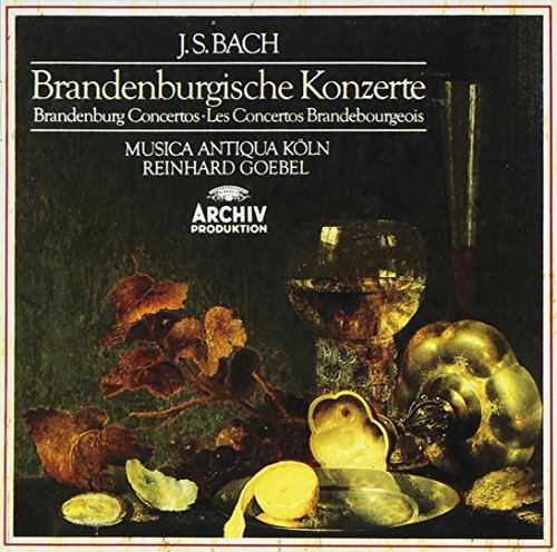 6 Brandenburg Concertos / Triple Concerto / Musica Antiqua / Goebel‐Bach (1685-1750) - Japan 2 CD