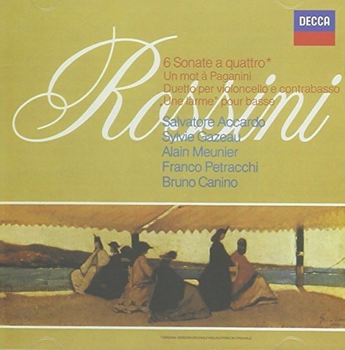 Salvatore Accardo - Rossini: 6 Sonate A Quattro / Duetto Per Violoncel - Japan 2 CD