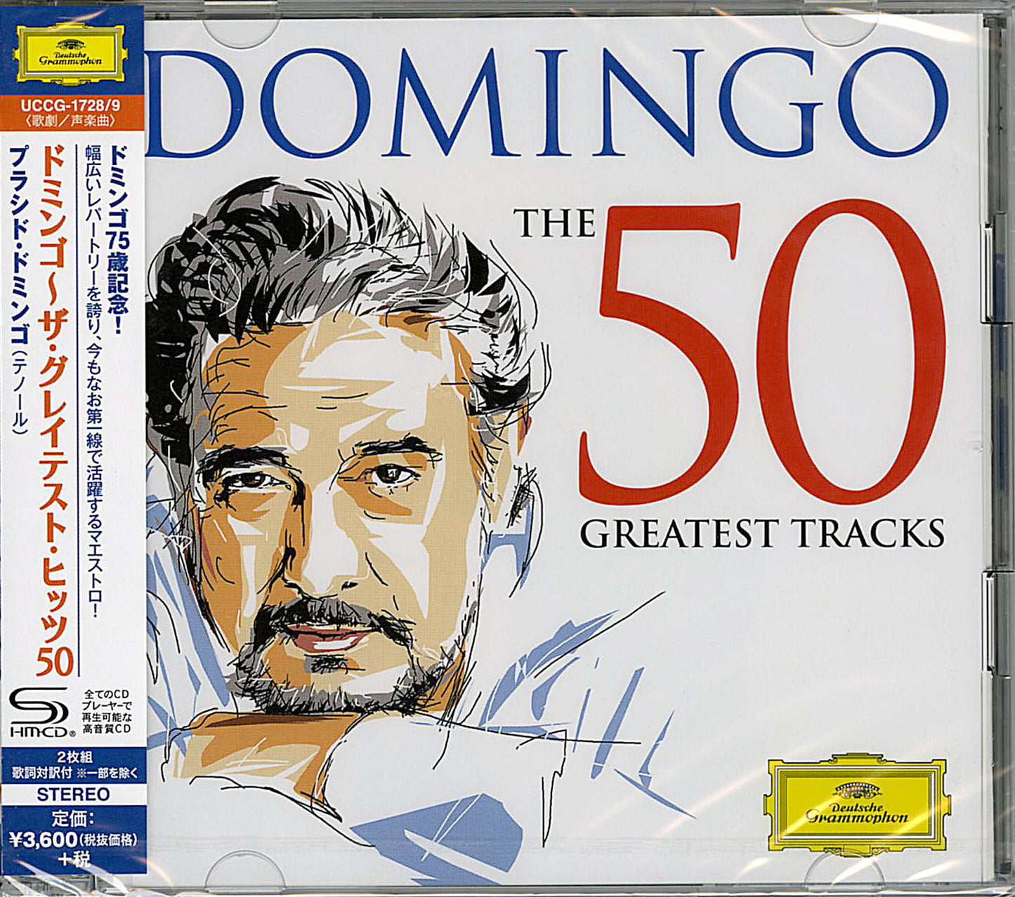 Placido Domingo - Domingo The 50 Greatest Tracks - Japan  2 SHM-CD
