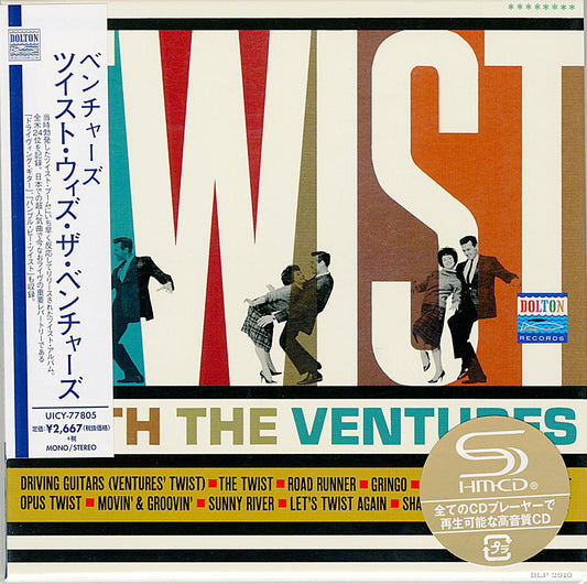 The Ventures - Twist With The Ventures - Japan  Mini LP SHM-CD Limited Edition